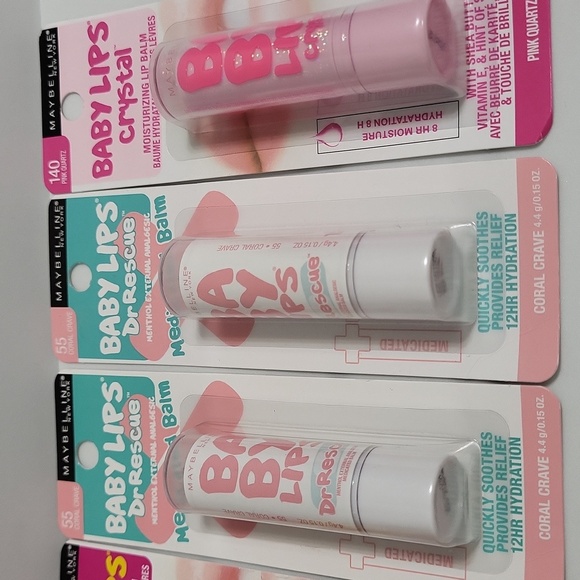 Maybelline Baby Lips Moisturizing Balm Collection- Now 8 Pack - Picture 4 of 9